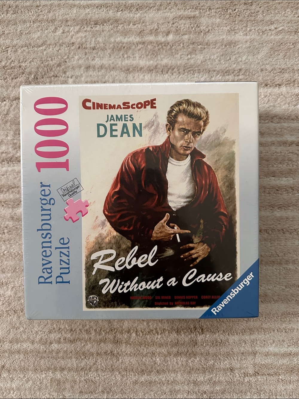 Ravensburger 1000 Piece Jigsaw Puzzle James Dean Rebel Without a Cause Sealed FS